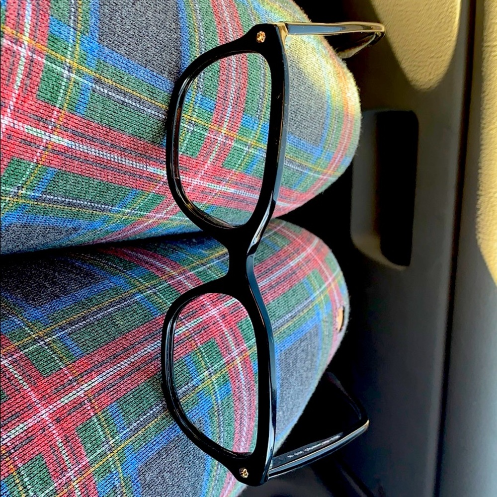 Coach black/black gunmetal frames for glasses